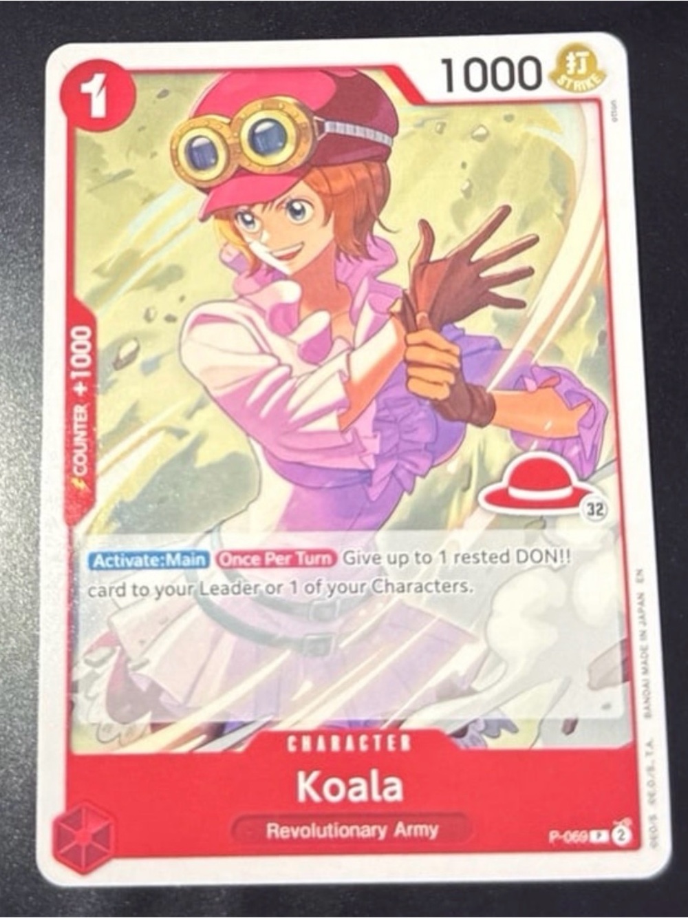 Koala (Luffy deck) one piece promo learn together LT-01 Set Trading Cards NM